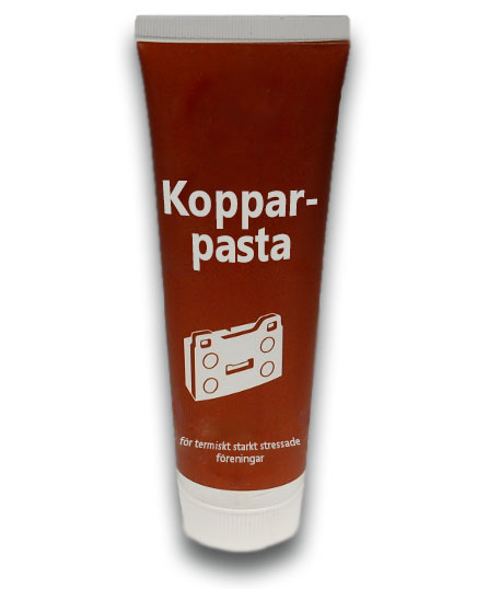 kopparpasta för knarrande bromsar