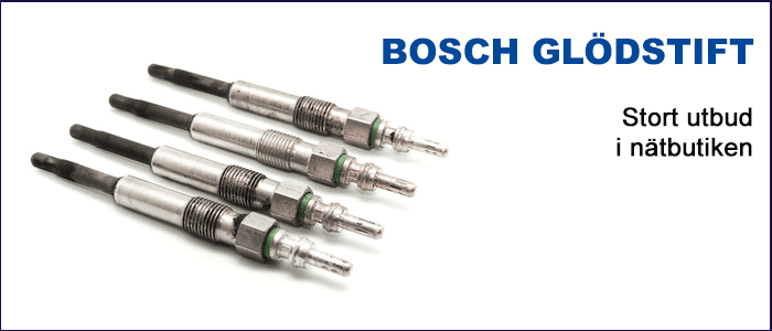 Bosch glödstift till ett bra pris
